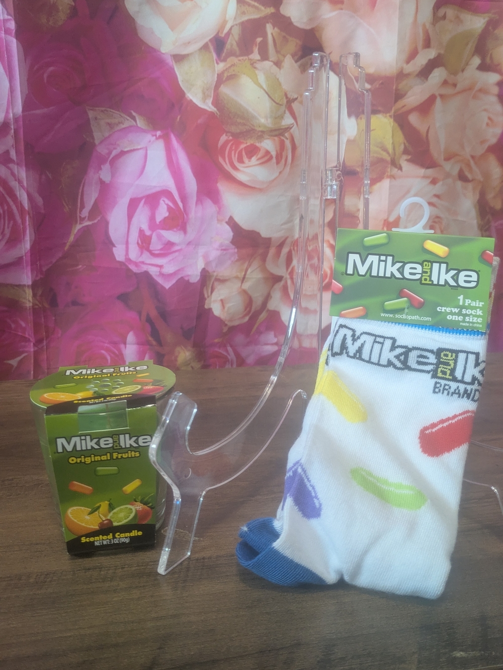 Multicolor Jellybean Crew Socks - White